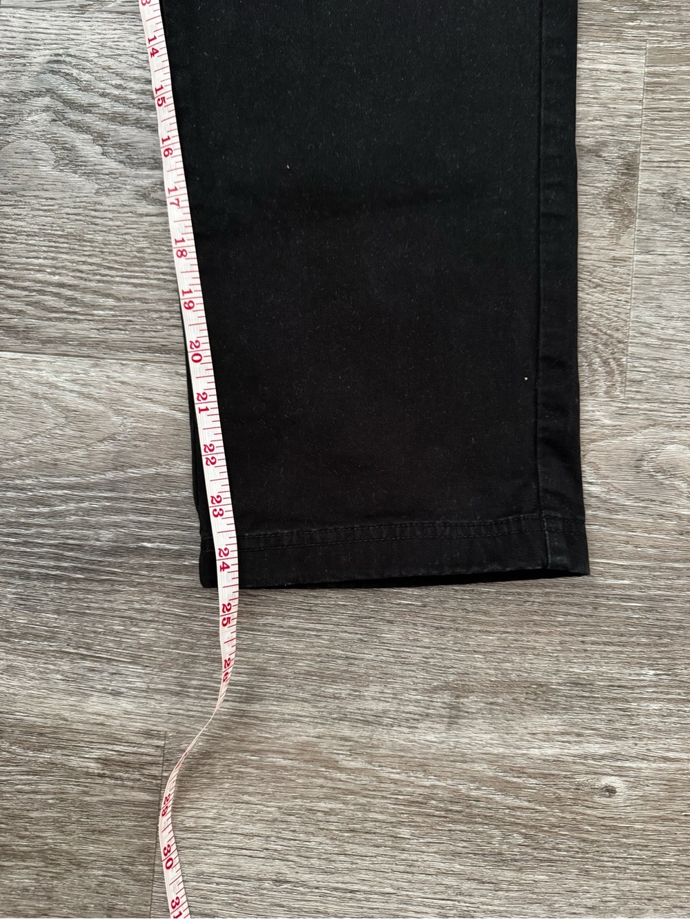 I Love Ugly Men's Black Chino Cropped Pants - Picture 8 of 8